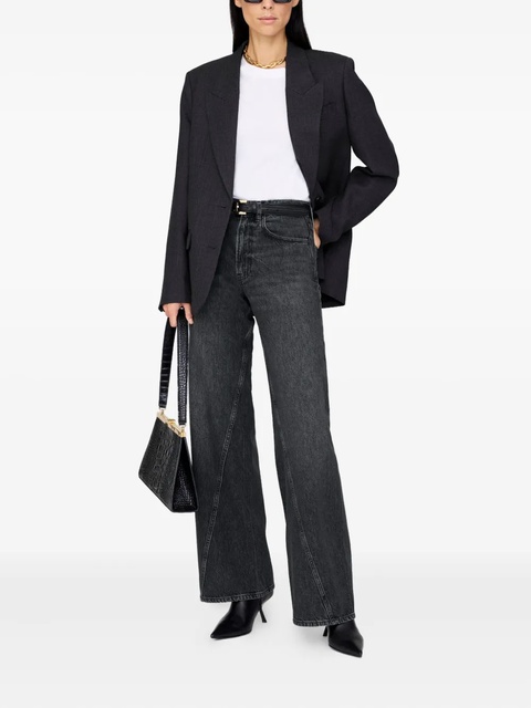 ANINE BING Brie cotton jeans - Blue - zdjęcie produktu nr 2