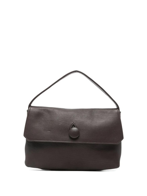 The Row Sally leather shoulder bag - Brown - zdjęcie produktu nr 1