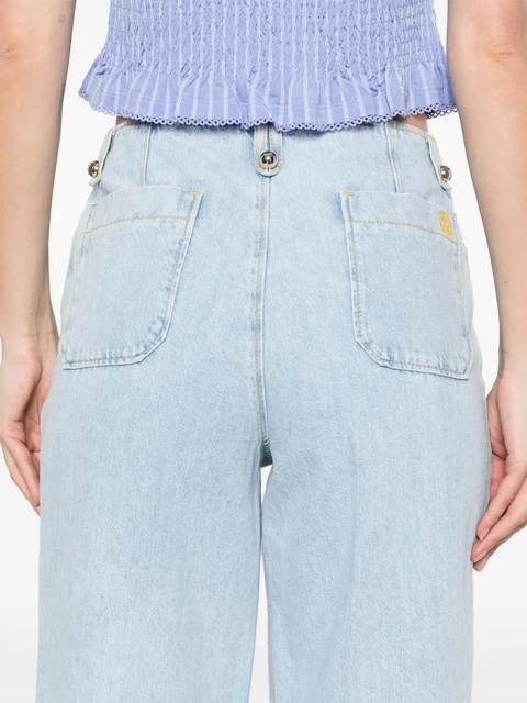 SANDRO high-rise jeans - Blue - zdjęcie produktu nr 2