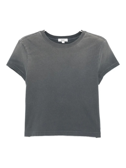 AGOLDE Adine Shrunken T-shirt - Grey - zdjęcie produktu nr 1