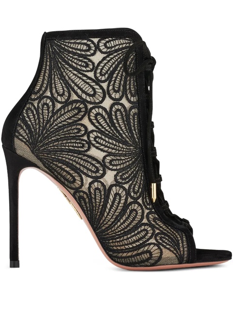 Aquazzura 105mm Chantilly pumps - Black - zdjęcie produktu nr 1