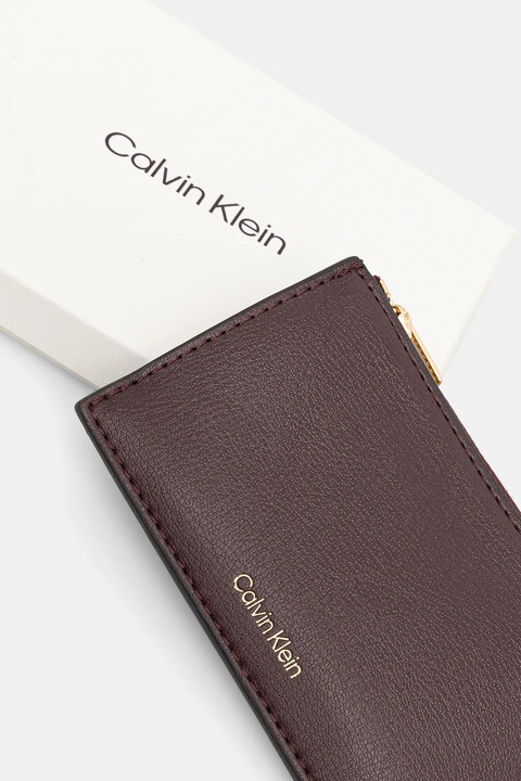 Calvin Klein portfel damski kolor fioletowy LV04F1090G - zdjęcie produktu nr 2