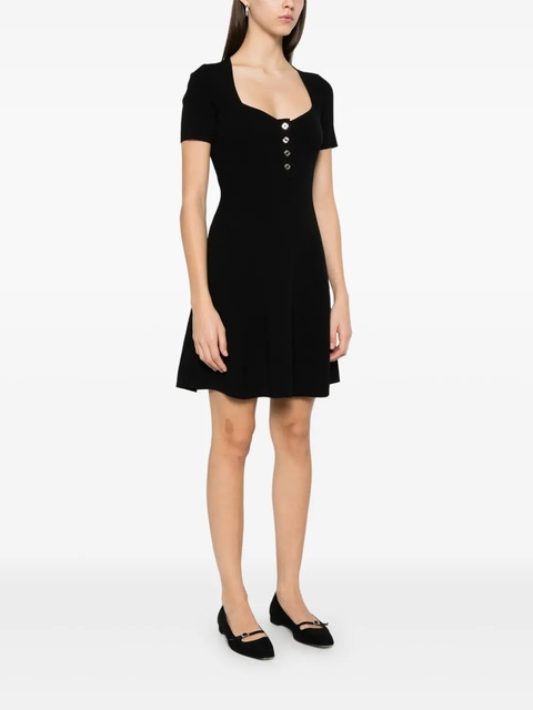 Maje ribbed mini dress - Black - zdjęcie produktu nr 2