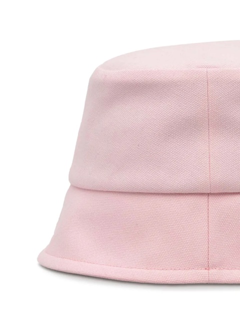 Lanvin logo-embroidered bucket hat - Pink - zdjęcie produktu nr 2