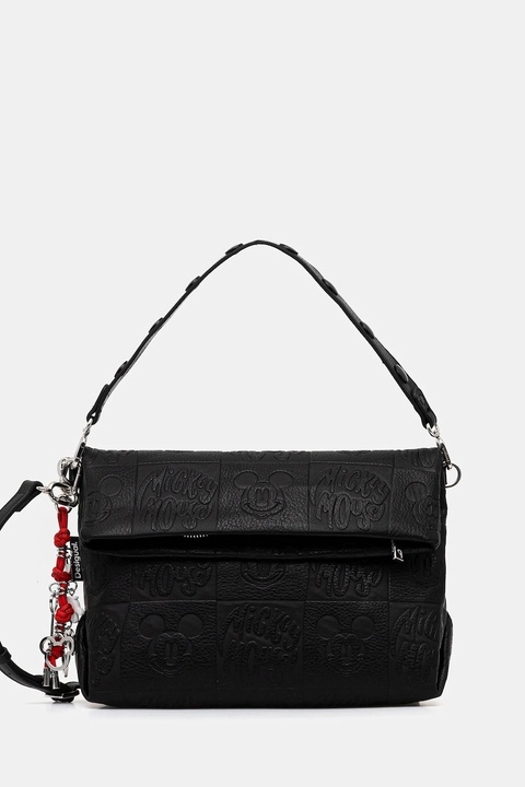 Desigual torebka ALL MICKEY LOVERTY 4. kolor czarny 25WAXP21 - zdjęcie produktu nr 1