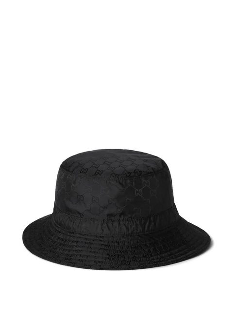 Gucci gg embroidery packable hat - Black - zdjęcie produktu nr 1