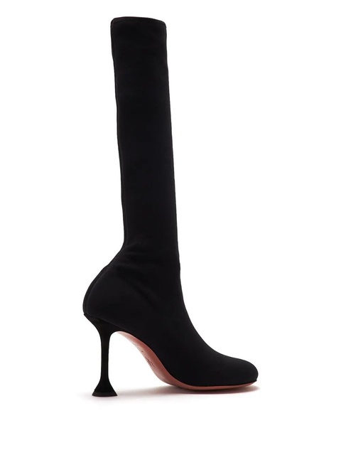 Amina Muaddi 95mm Veneda boots - Black - zdjęcie produktu nr 2