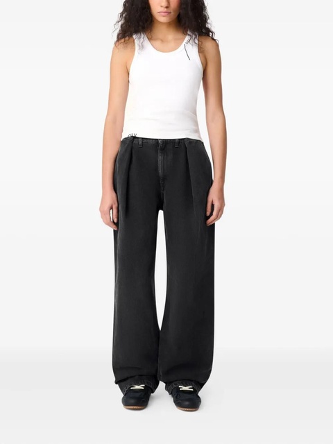 Axel Arigato pleated-pockets wide-leg jeans - Grey - zdjęcie produktu nr 1