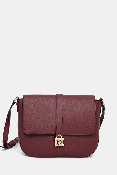 U.S. Polo Assn. torebka Winterberry kolor czerwony BIUWZ8858WVP - zdjęcie produktu nr 1