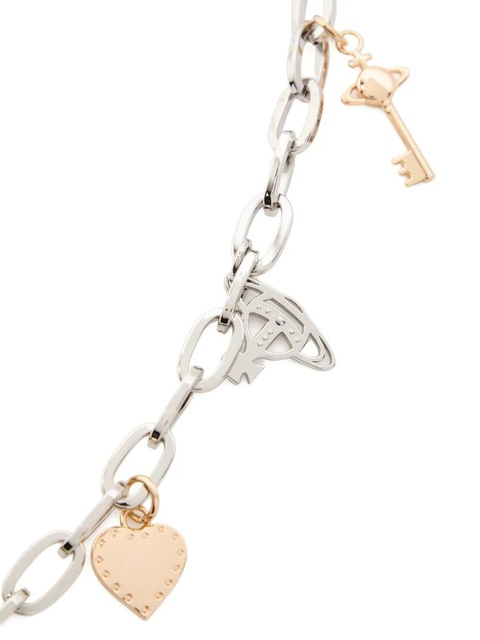 Vivienne Westwood charm chain belt - Silver - zdjęcie produktu nr 1