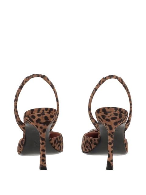 Amina Muaddi 90mm Begum pumps - Brown - zdjęcie produktu nr 2