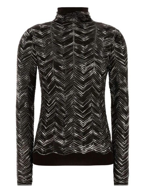 Missoni turtleneck sweater - Brown - zdjęcie produktu nr 1
