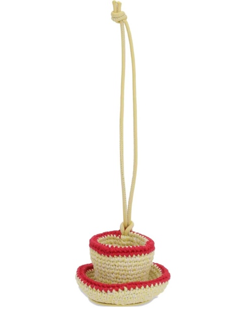 JW Anderson tea cup-pendant bag strap - Yellow - zdjęcie produktu nr 1