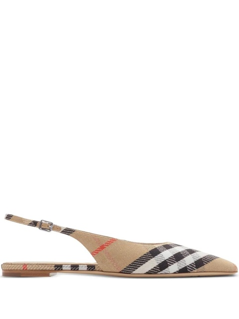 Burberry Birdie flat pumps - Brown - zdjęcie produktu nr 1
