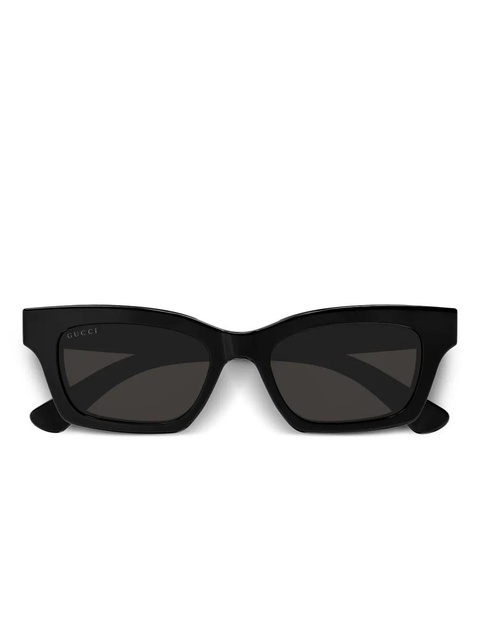 Gucci Eyewear rectangle-frame sunglasses - Black - zdjęcie produktu nr 1