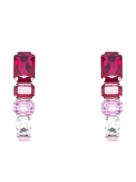 AREA crystal wrap earrings - Pink - zdjęcie produktu nr 1