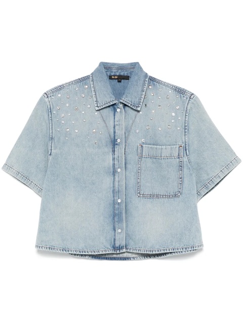 Maje denim shirt - Blue - zdjęcie produktu nr 1