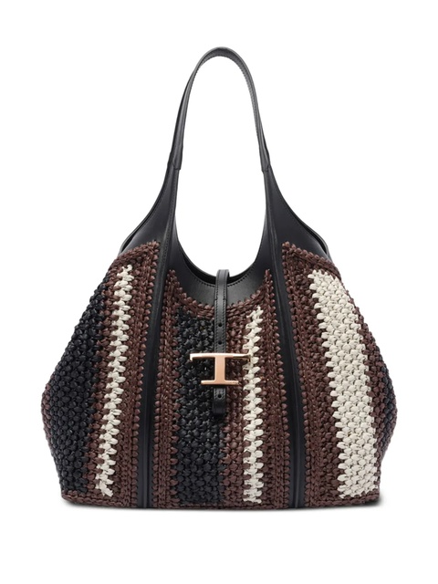 Tod's T Timeless shopper bag - Brown - zdjęcie produktu nr 1