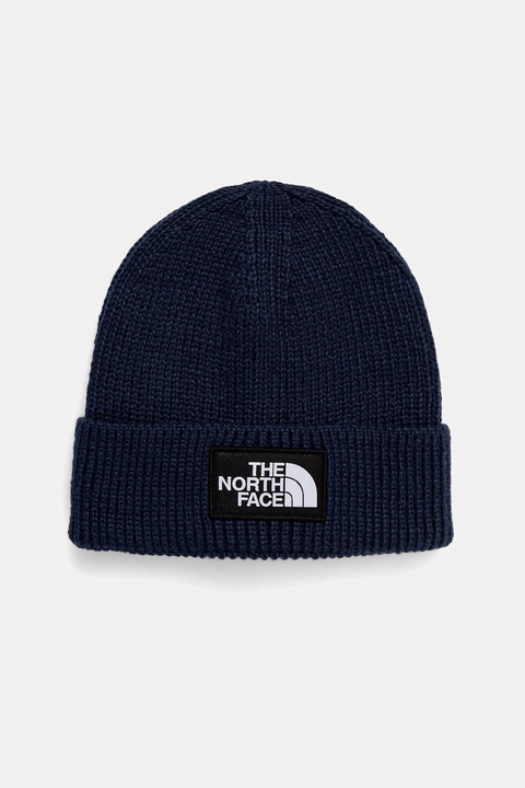 The North Face czapka TNF Logo Box kolor granatowy NF0A8CHE8K21 - zdjęcie produktu nr 1