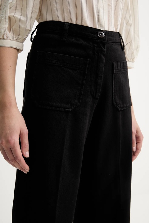 Sessun jeansy damskie kolor czarny 23507001 - zdjęcie produktu nr 2