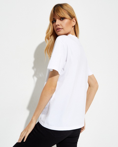 GOLDEN GOOSE - Bawełniana koszulka Star - zdjęcie produktu nr 1