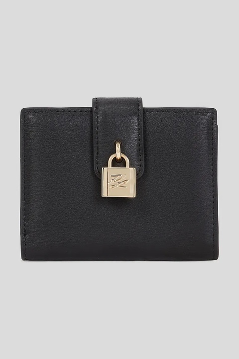 Karl Lagerfeld portfel K/AUTOGRAPH damski kolor czarny A3W32039 - zdjęcie produktu nr 1