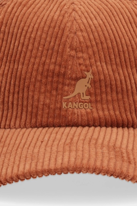Kangol czapka z daszkiem EARFLAP kolor brązowy K5470.RC228 - zdjęcie produktu nr 2