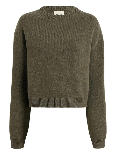 KHAITE Milo ribbed knitwear - Green - zdjęcie produktu nr 1