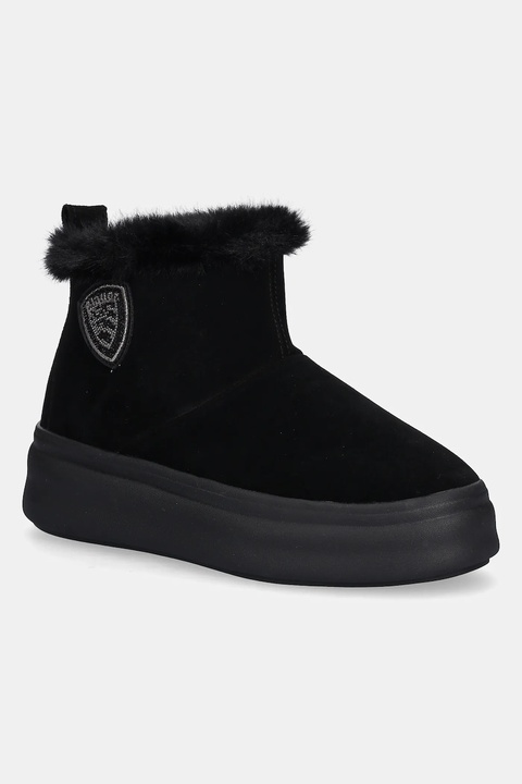 Blauer śniegowce zamszowe EMERY kolor czarny F5EMERY02/SWA - zdjęcie produktu nr 1