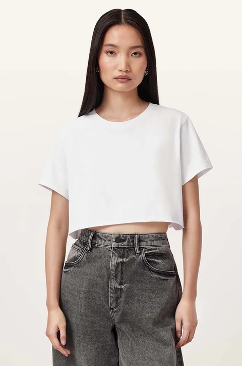AllSaints t-shirt bawełniany SOPH damskie kolor biały W005JY - zdjęcie produktu nr 1
