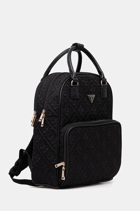 Guess plecak ADELASIA damski kolor czarny duży z aplikacją TWNB96 58030 - zdjęcie produktu nr 2