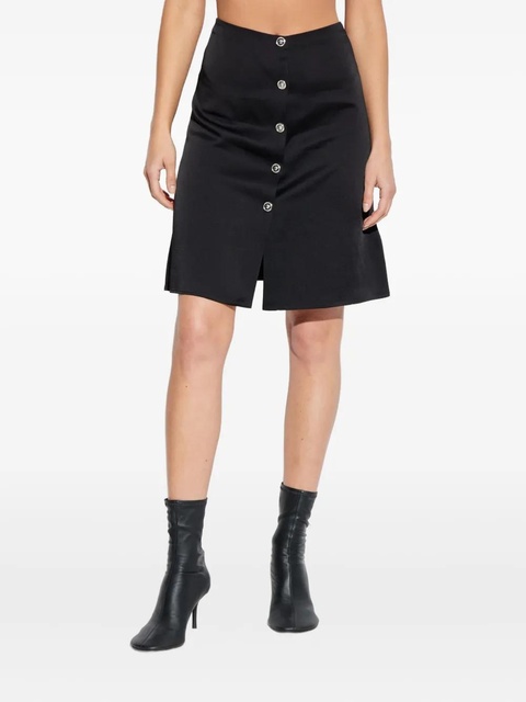 Versace front-button mini skirt - Black - zdjęcie produktu nr 2