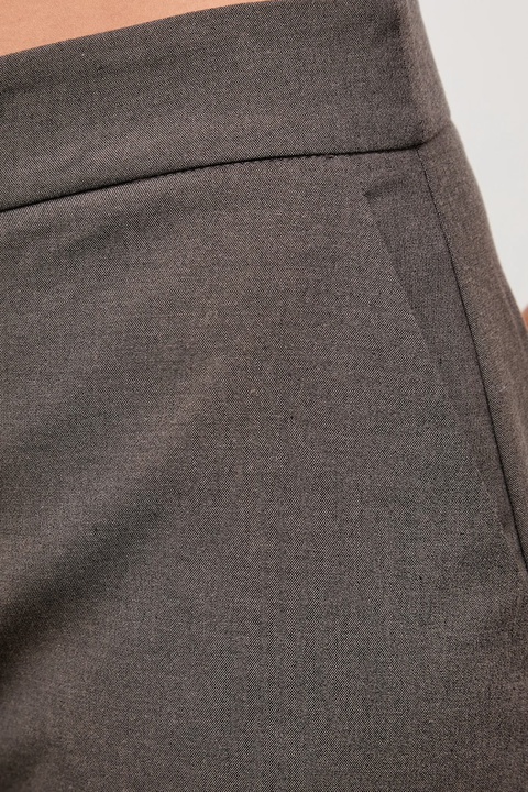 Answear.LAB spodnie damskie kolor brązowy szerokie high waist - zdjęcie produktu nr 2