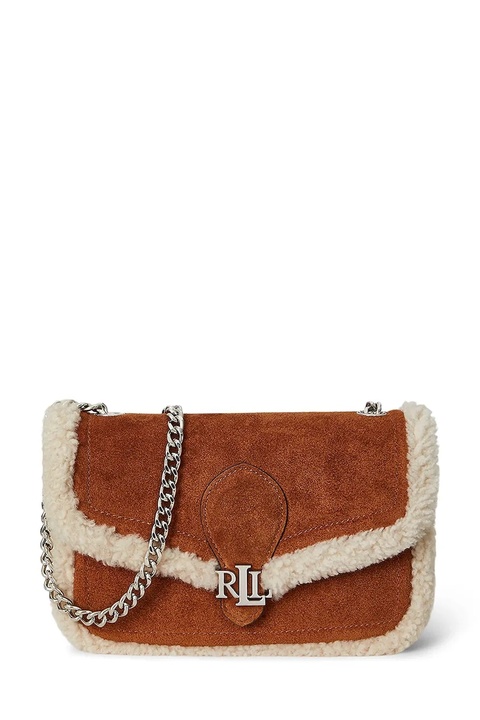 Lauren Ralph Lauren portfel skórzany damski kolor brązowy 432980754 - zdjęcie produktu nr 2