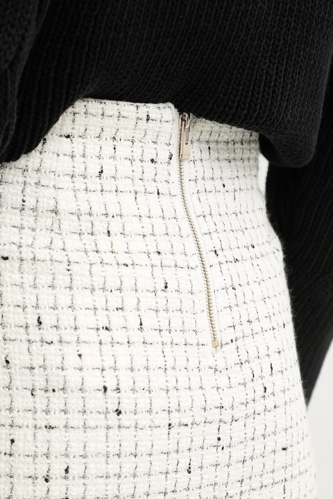 Morgan spódnica kolor beżowy mini prosta JGABY - zdjęcie produktu nr 2