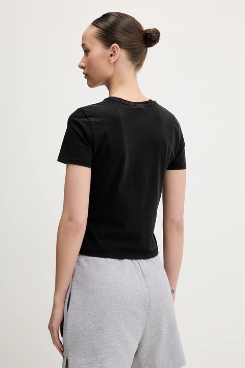 Guess Originals t-shirt bawełniany damski kolor czarny W5GI56 J1314 - zdjęcie produktu nr 2