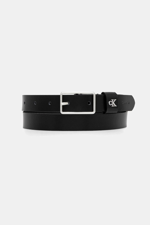 Calvin Klein pasek skórzany damski kolor czarny LV04F7050G - zdjęcie produktu nr 2