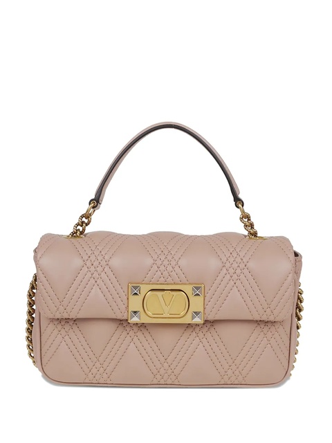 Valentino Garavani quilted-effect chain-strap mini bag - Pink - zdjęcie produktu nr 1
