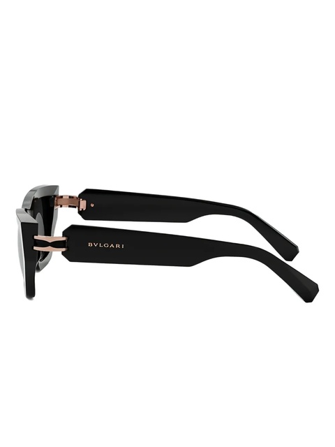 Bvlgari geometric-frame sunglasses - Black - zdjęcie produktu nr 2