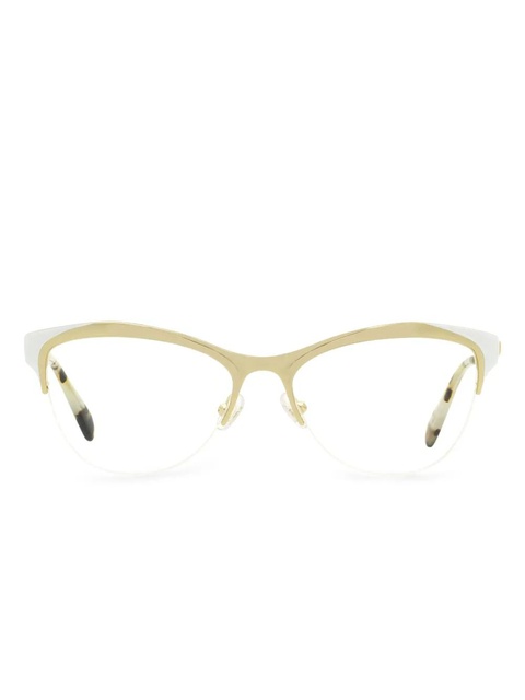 PUCCI 5073 logo-detail glasses - Gold - zdjęcie produktu nr 1