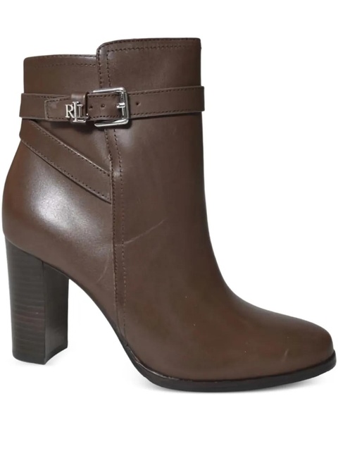 Lauren Ralph Lauren 85mm buckle-strap boots - Brown - zdjęcie produktu nr 1