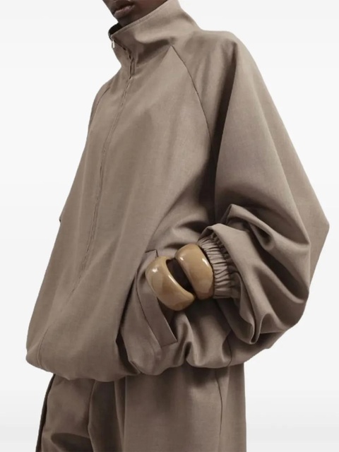 The Frankie Shop Baxter high-collar jacket - Neutrals - zdjęcie produktu nr 1