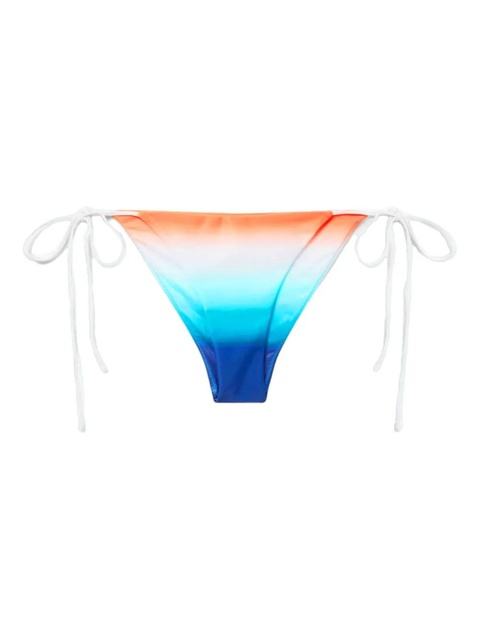 Casablanca ombre tie-side bikini bottom - White - zdjęcie produktu nr 1