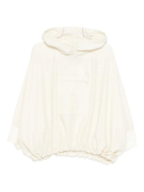 Aya Muse pocket-detail hoodie - Neutrals - zdjęcie produktu nr 1