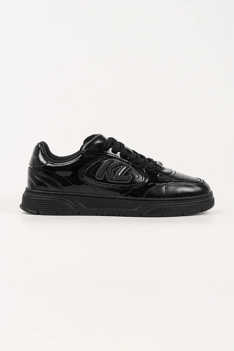 Karl Lagerfeld sneakersy skórzane KOURTNEY damskie kolor czarny KL63025 - zdjęcie produktu nr 1
