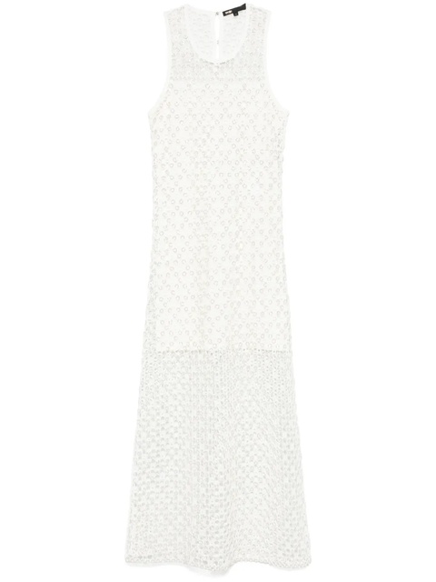 Maje knitted maxi dress - White - zdjęcie produktu nr 1