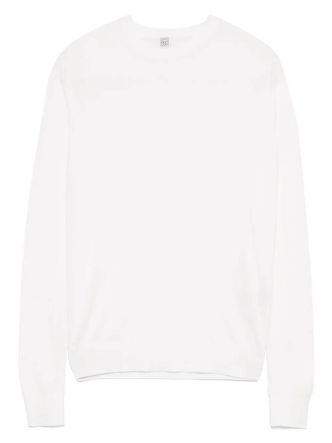 TOTEME crew-neck top - White - zdjęcie produktu nr 1