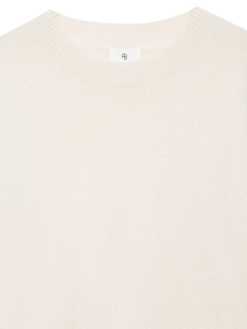 ANINE BING Lee crew-neck cashmere sweater - Neutrals - zdjęcie produktu nr 2
