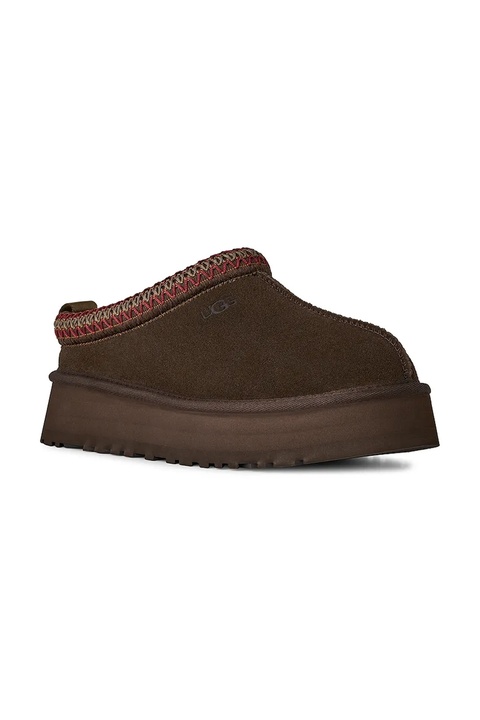 UGG kapcie zamszowe Tazz II kolor brązowy 1174471.DDC - zdjęcie produktu nr 2