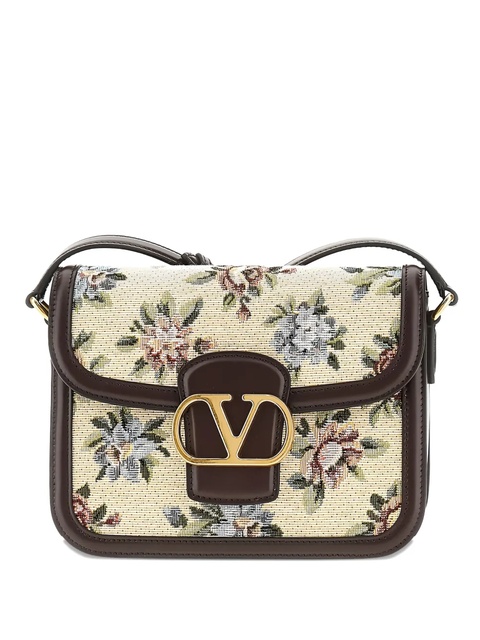 Valentino Garavani floral tapestry shoulder bag - Neutrals - zdjęcie produktu nr 1